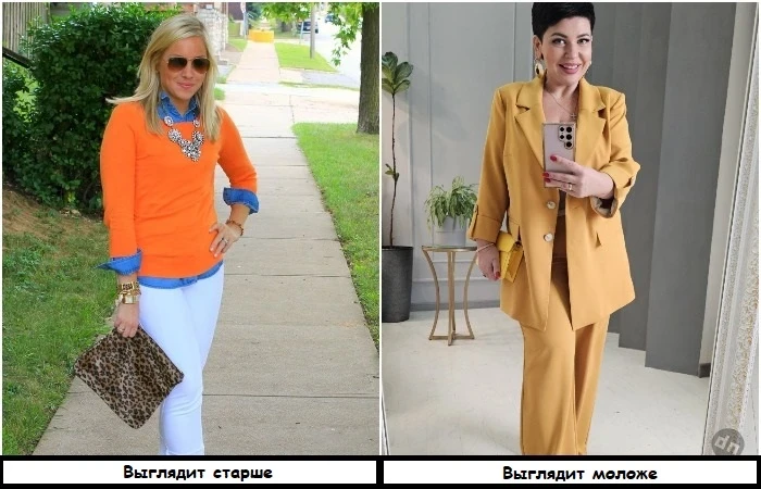 8 цветов в одежде, которые старят и подчеркивают морщины