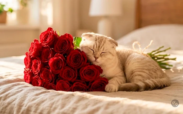 Какие цветы нельзя дарить на 8 марта, если в доме кошка